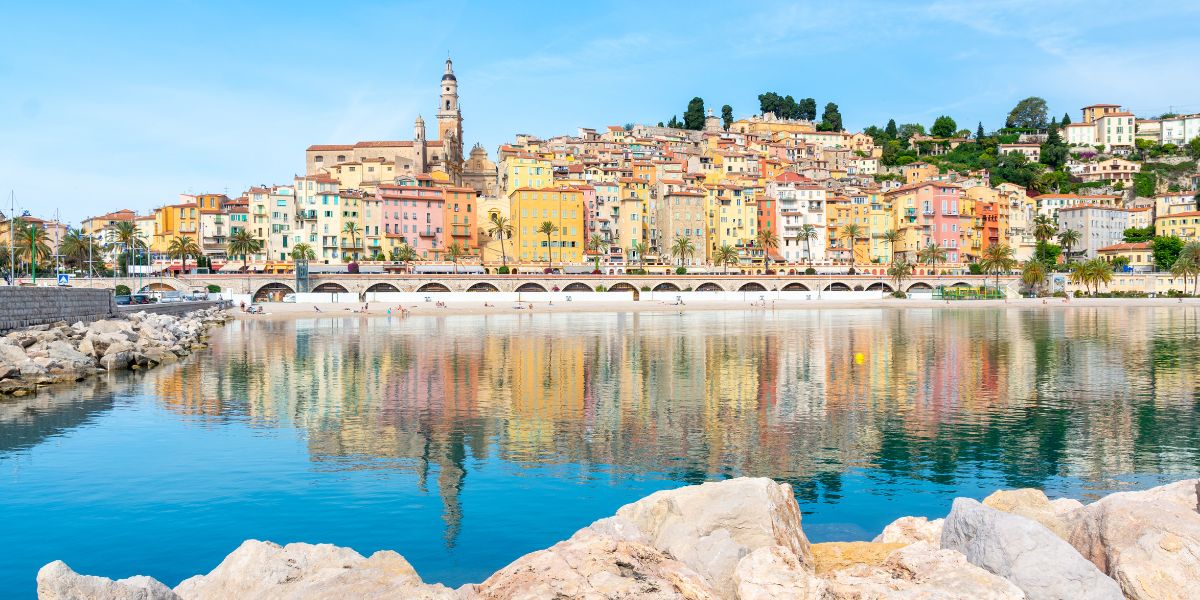 Vue panoramique Menton - Stations classées