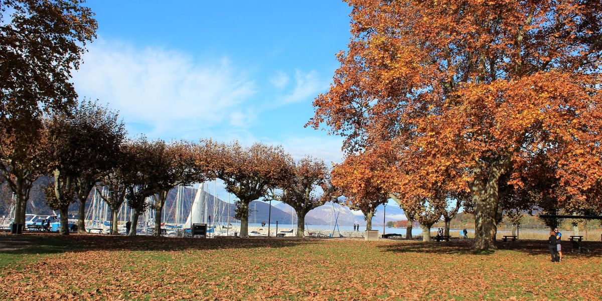 Aix-les-Bains en automne - Stations Classées