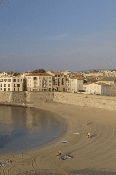 Plage de la Gravette antibes - Station Classées