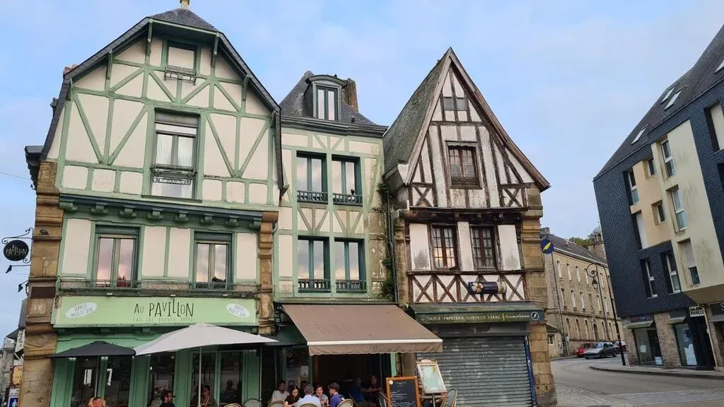 Les splendides maisons pains d'Auray