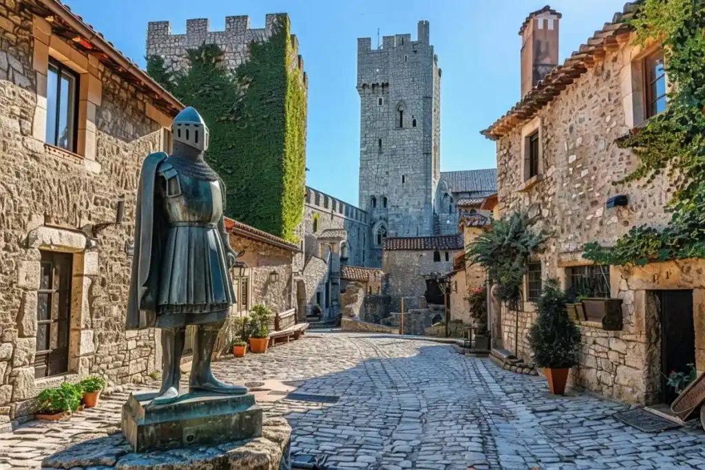 Sainte-Eulalie-de-Cernon  charme médiéval sur le Larzac