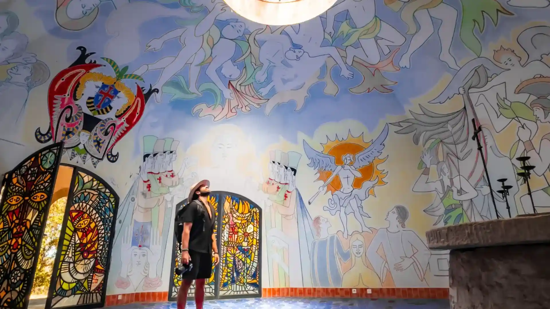 La chapelle cocteau à Fréjus