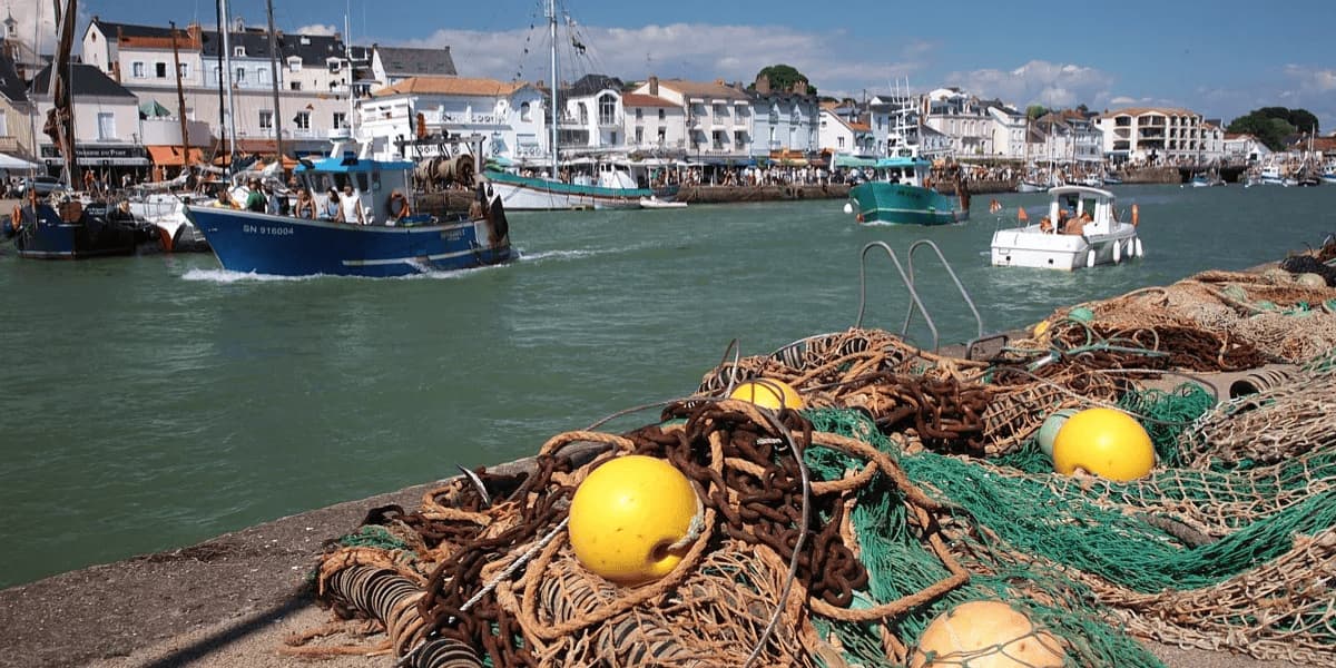 Pornic vu du port - Stations Classées