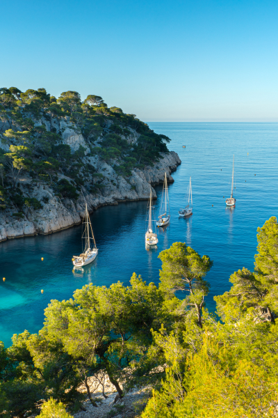 Calanque de Port-Pin à Cassis - Anett Stations Classées