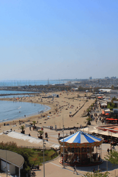 Plage du levant de La Grande Motte