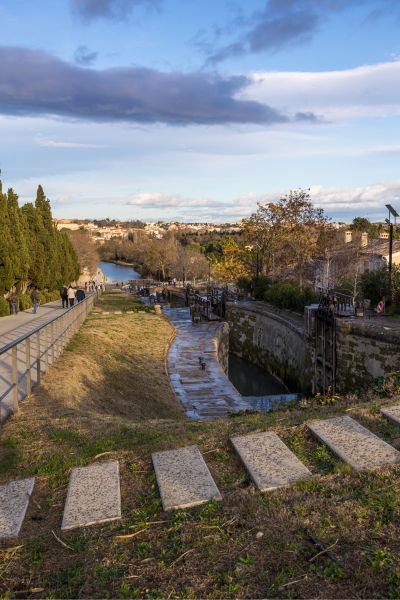 Neuf écluses de Fonséranes à Béziers - Stations Classées
