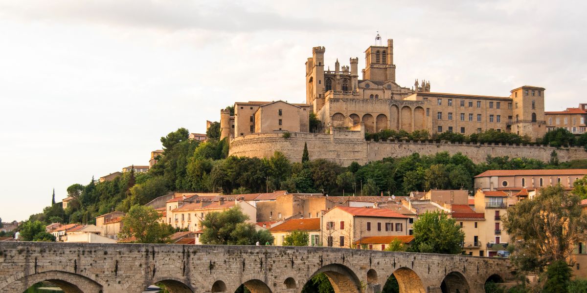 Ville de Béziers, vue panoramique - Stations Classées 