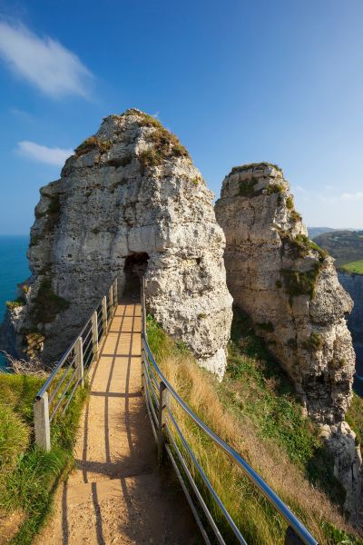 Aiguille Creuse à Étretat - Stations Classées