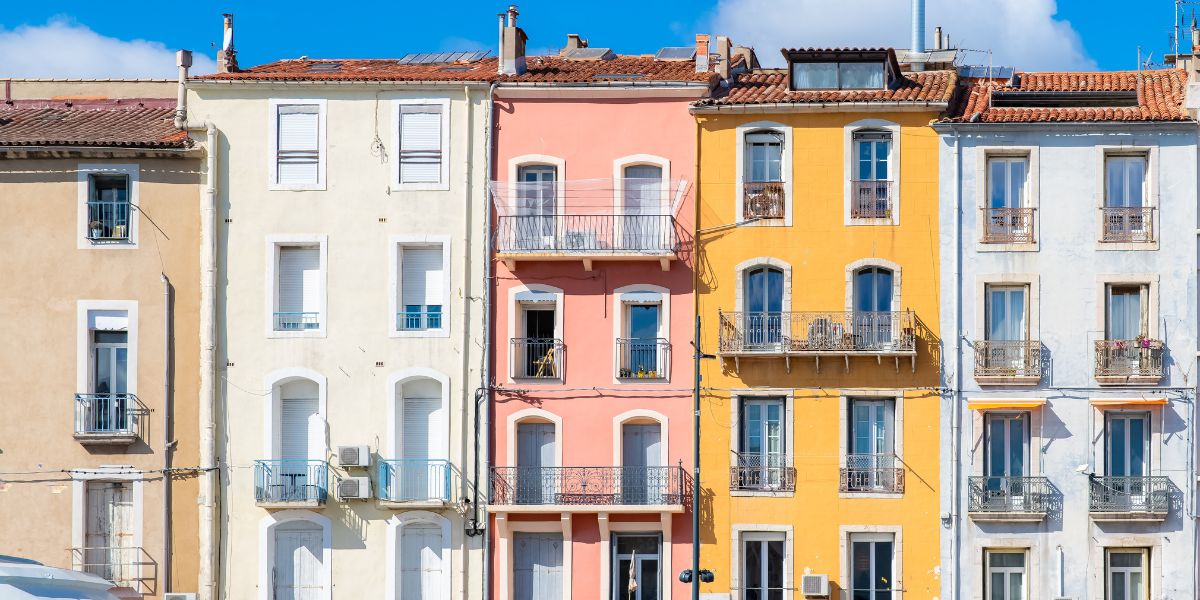 Maisons colorées de Sète - Stations Classées