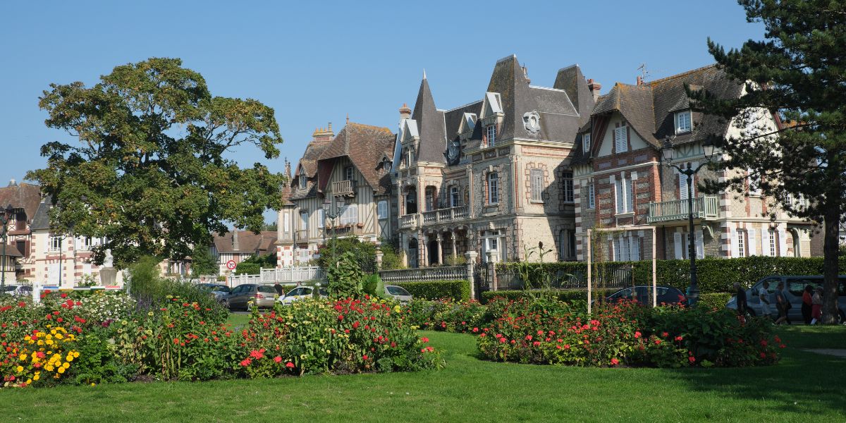 Jardins du casino de Cabourg - Stations Classées