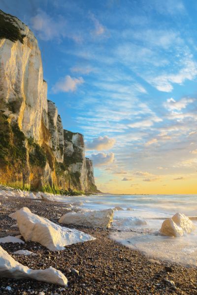 Vue sur la mer au Tréport - Stations Classées