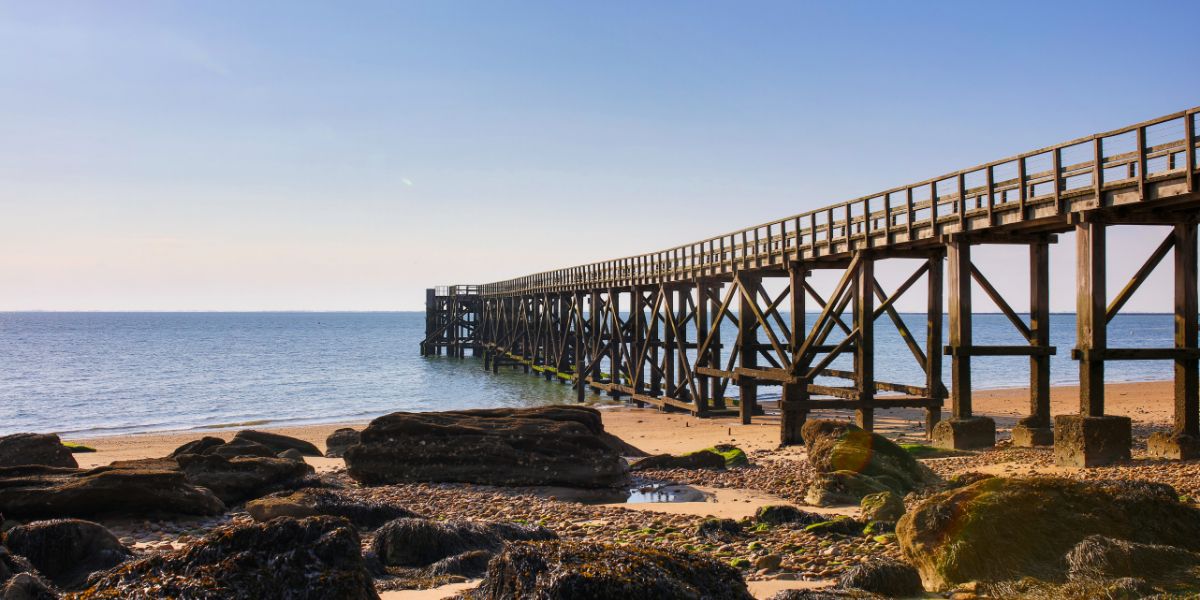 Vue sur une plage de Noirmoutier - Stations Classées  