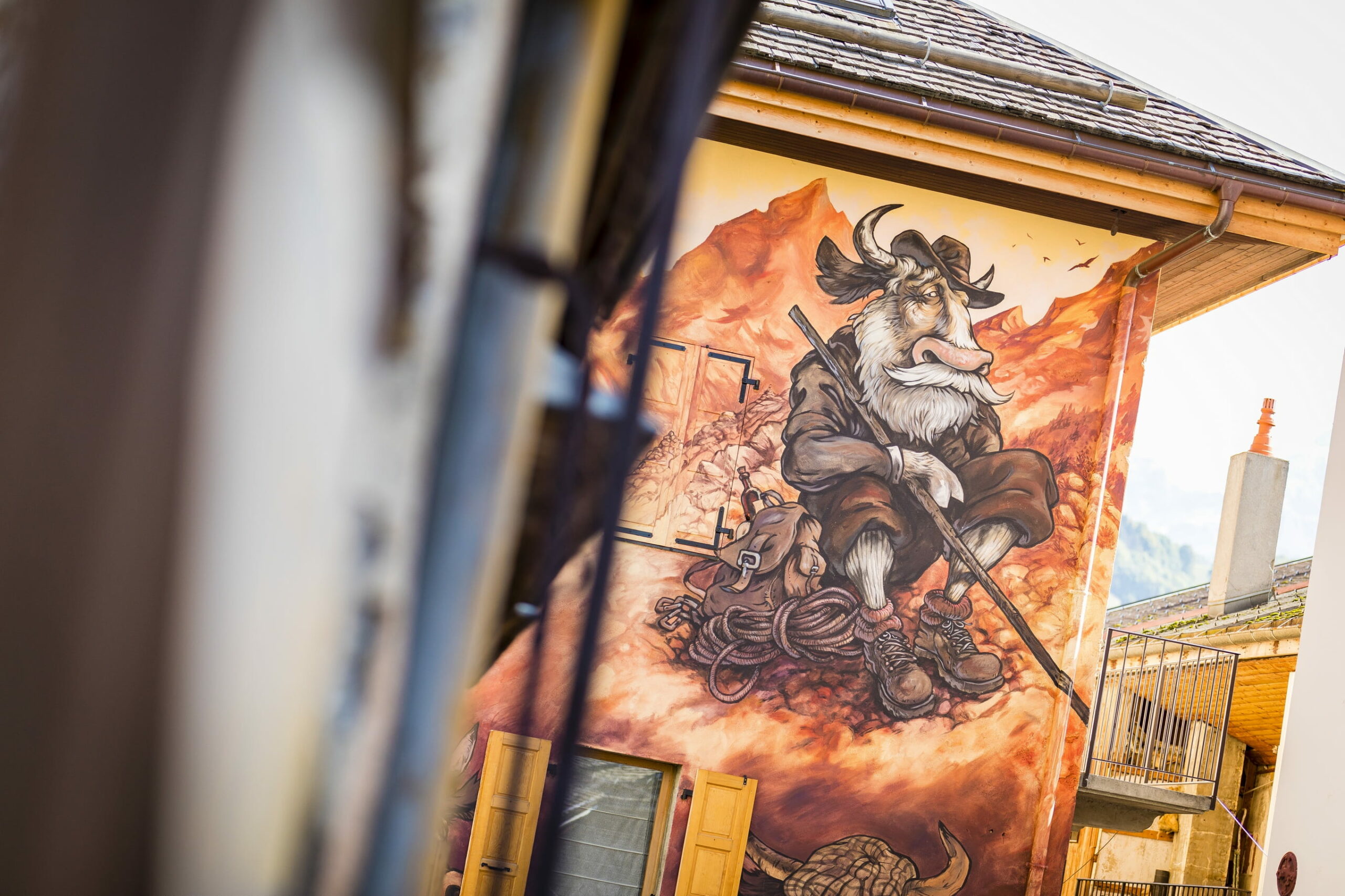 Le parcours de l'art vache au Grand-Bornand