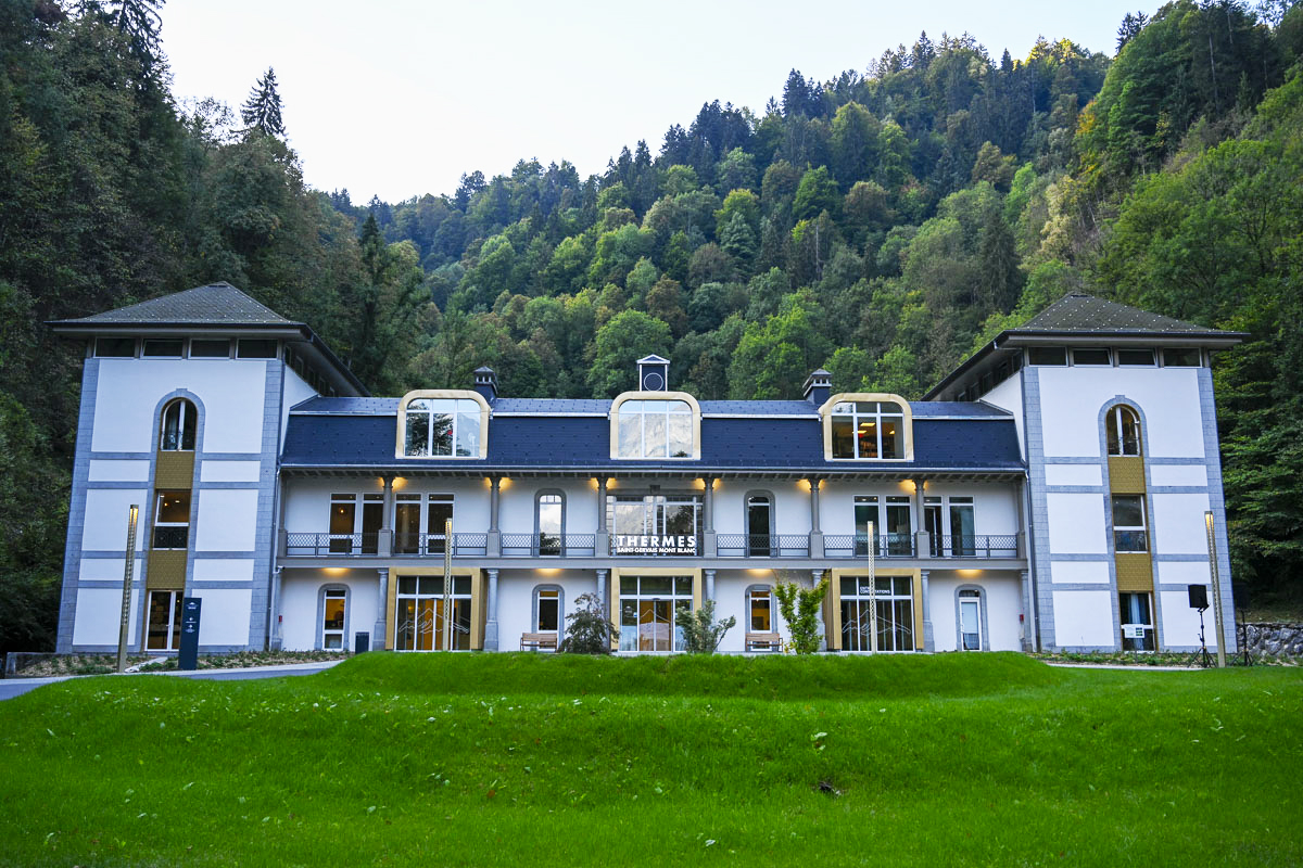 Les thermes de Saint Gervais les Bains