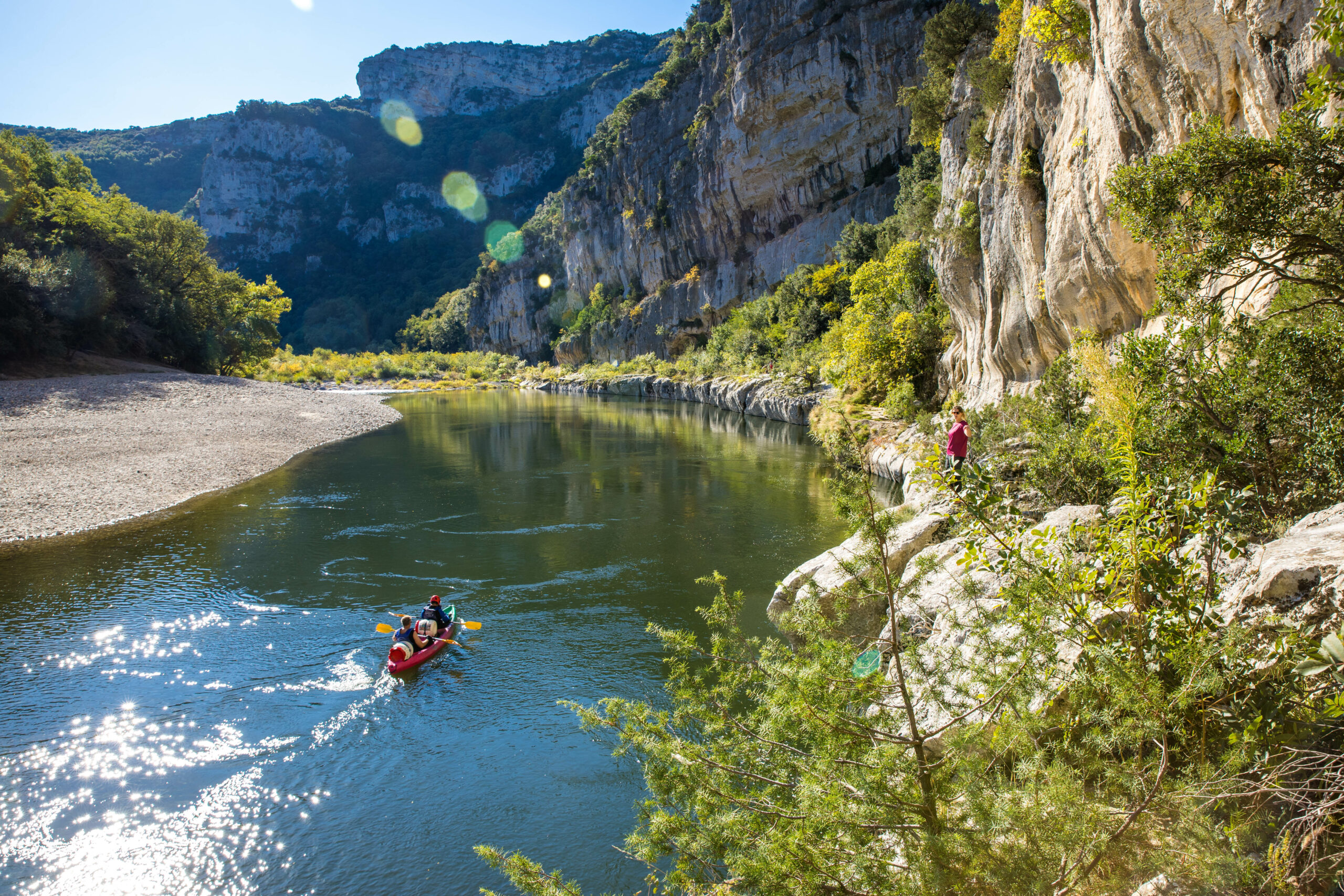 rivière de l'ardèche - ANETT- station classée