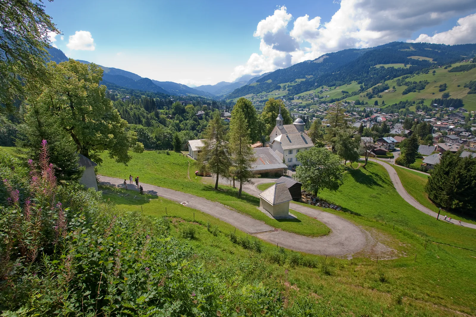 Chemin du calvaire Megève