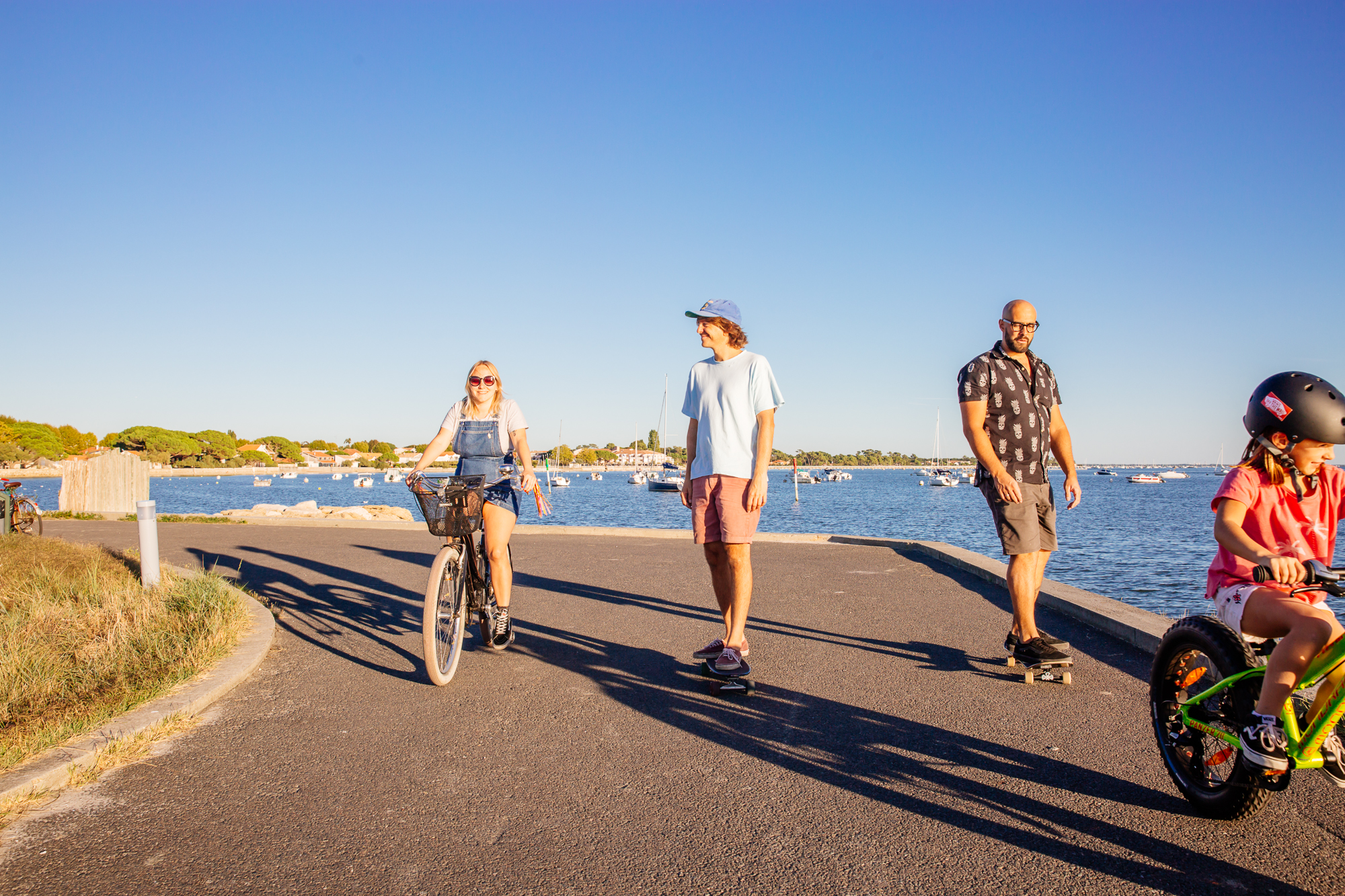promenade bord de mer - andernos - station classée