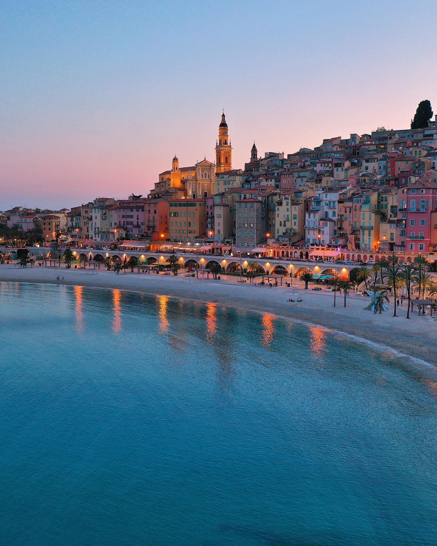 Plage des Sablettes - Menton - Station Classée - ANETT